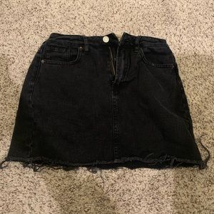 Black PacSun Denim Skirt